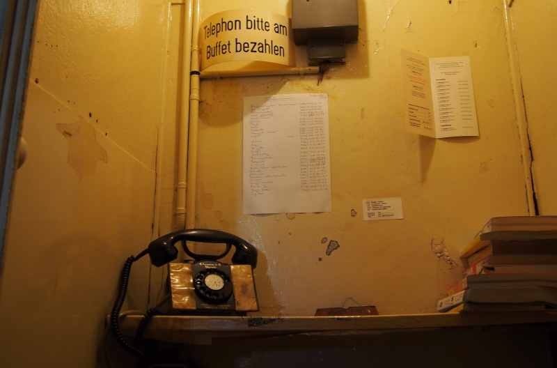 Historisches Telefonmotiv